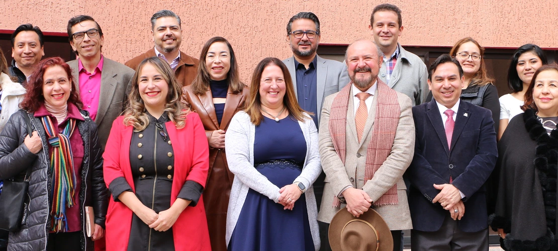 SBS Dean visited Colegio de San Luis in 2024.