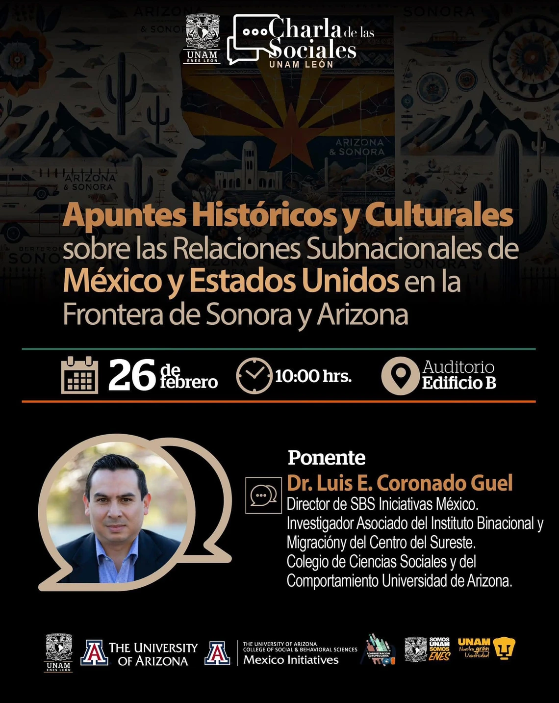 Conferencia / Luis Coronado Guel/ Leon Guanajuanto