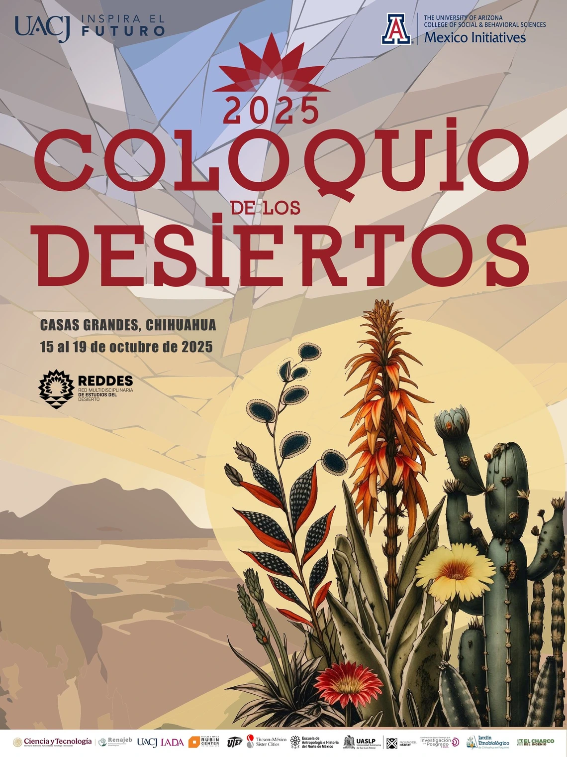 Cartel Coloquio de las Culturas del Desierto